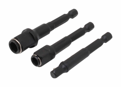 Adapterių rinkinys suktukui galvutėms ir antgaliams (3 dalys, 2in1) SATRA S-3SD21