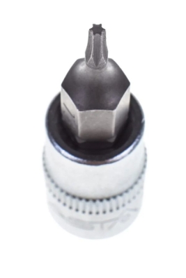 Galvutė su TORX antgaliu ASTA 730206 (T6, 1/4, ilgis 37 mm)