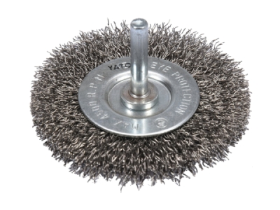 Vielinis diskinis šepetys su koteliu YATO YT-47568, 75 mm (INOX)