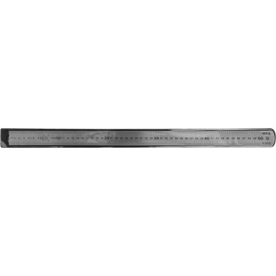 Lanksti nerūdijančio plieno liniuotė YATO YT-70722, 500 mm