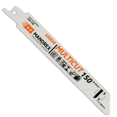 Pjūklo geležtė universali 150mm MULTICUT