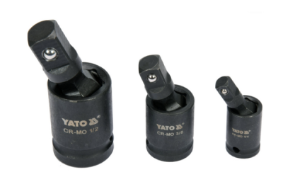 Smūginių šarnyrų / kardanų rinkinys, 3 vnt. (YATO YT-10643)