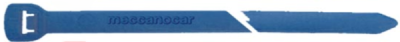 Plastikiniai laidų tvirtinimo dirželiai mėlyni 4,8x200 mm