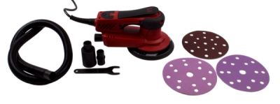 BEKEPTINIS ROTACINIS ORBITALINIS ŠLIFAVIMO STULPELIS 5 MM, 400 W, 150 MM, 10 000 APS./MIN., 230 V