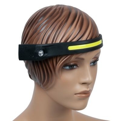 Prožektorius ant Galvos KS TOOLS 150.4520, COB LED, 350 lm, su Judesio Jutikliu