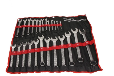 Kombinuotų raktų rinkinys, 25 dalys, 6-32 mm, dėklas