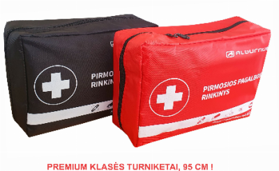 VAISTINĖLĖ PIRMOSIOS PAGALBOS RINKINYS (NAUJA SUDĖTIS)