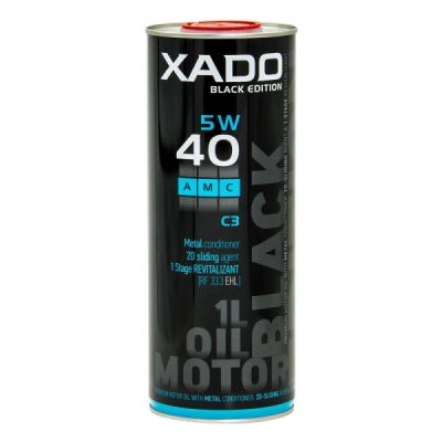 Variklio alyva XADO Luxury 5W-40 SM/CF AMC Black Edition, 1L