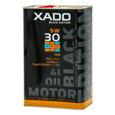Variklio alyva XADO LX AMC Black Edition 5W-30 C23, 4L
