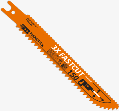 Pjūklo geležtė universali 150mm 3xFASTCUT