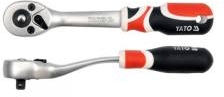 Lenktas terkšlinis raktas YATO YT-0732, 1/2", 255 mm (72 dantys)