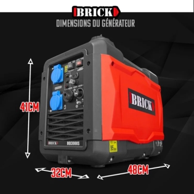 Invertinis generatorius Brick max 2900 W