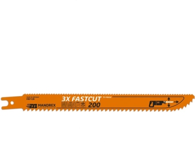 Pjūklo geležtė universali 200mm 3xFASTCUT