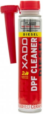 Dyzelinių variklių kietųjų dalelių filtro valiklis XADO RED DPF CLEANER