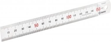 Liniuotė 150mm(6") (nerūd.pl.)