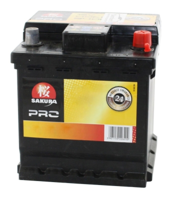 Autobaterie Sakura 12V 45Ah 400A 45400S02