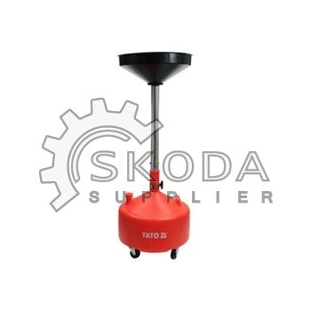 Miska na odčerpání oleje 20l 420 mm nastavitelná výška 75-155 cm Yato YT-0718