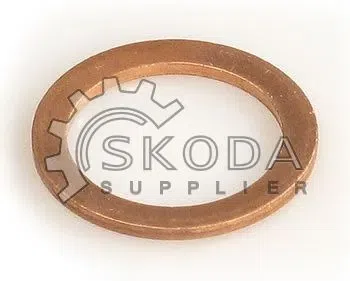 Těsnicí kroužek, olejová vypouštěcí zátka ŠKODA Original OEM N 013 848.1