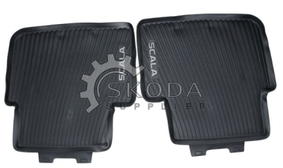 Celoroční koberce Scala – zadní - guma ŠKODA Original OEM 657061512