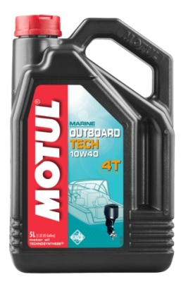 Motorový olej Motul Outboard Tech 4T 10W-40, 5L