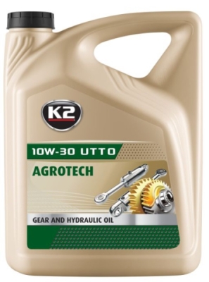 Hydraulický olej K2 AGROTECH 10W-30 UTTO, 5L