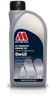 Motorový olej Millers Oils XF Premium 0W-40, 1L