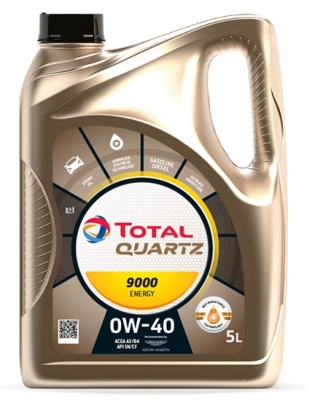 Motorový olej TOTAL QUARTZ 9000 ENERGY 0W-40, 5L