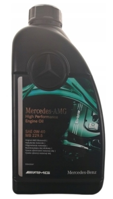 Motorový olej MERCEDES 0W-40 AMG MB229.5, 1L