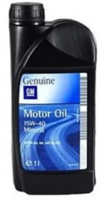 Motorový olej GM OPEL 15W-40, 1L