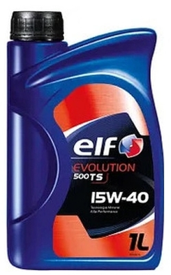 Motorový olej ELF EVOLUTION 500/TS 15W-40, 1L