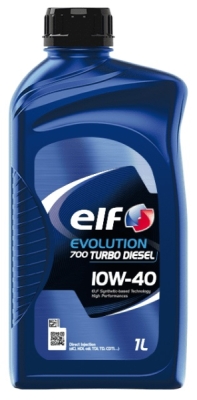 Motorový olej Elf Evolution 700 Turbo Diesel 10W-40, 1L