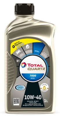 Motorový olej Total Quartz Diesel 7000 10W-40, 1L