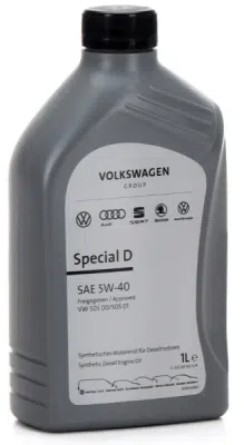 Motorový olej VAG Special D 5W-40, 1L