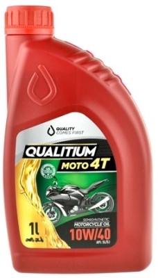 Motorový olej QUALITIUM MOTO 4T 10W-40, 1L
