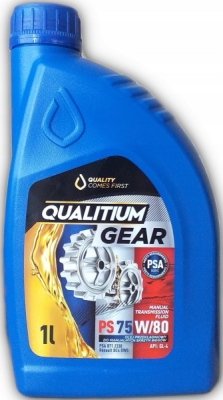 Převodový olej QUALITIUM GEAR GL-4 PS 75W-80, 1L