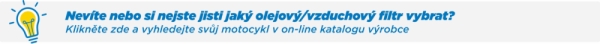 Odkaz na On-line katalog  HIFLOFILTRO, kde si můžete ověřít kompatibilitu filtru s vaším strojem. 