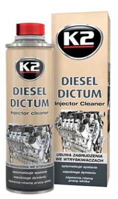 K2 W325 - DIESEL DICTUM 500 ml - čistič vstřikovacího systému