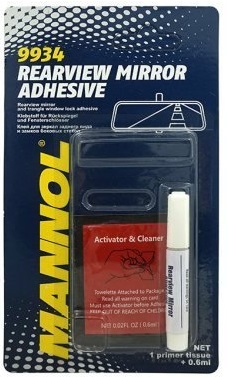 MANNOL 9934 Rearview Mirror Adhesive, 2x 6ml - Lepidlo pro zpětné zrcátka