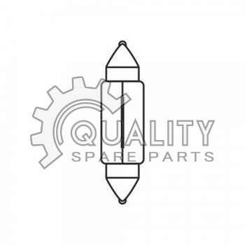Žárovka 12V 10W SV8.5 11x43 sufit COMPASS 08433