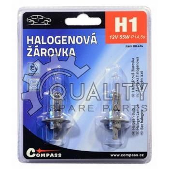 Žárovka 12V H1 55W 2ks DBB COMPASS 08424