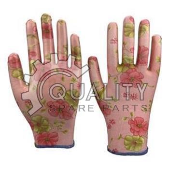 Rukavice zahradnické 8 NITRILE FLOWERS COMPASS 22016