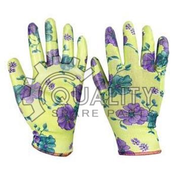Rukavice zahradnické 9 NITRILE FLOWERS COMPASS 22022