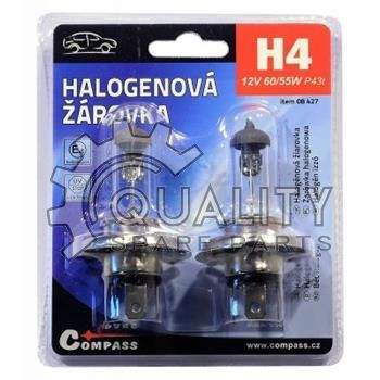 Žárovka 12V H4 60/55W 2ks DBB COMPASS 08427