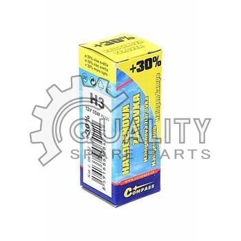 Žárovka 12V H3 55W Pk22s +30% COMPASS 08422