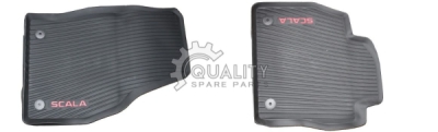 Celoroční koberce Scala - přední - guma ŠKODA Original OEM 657061502F