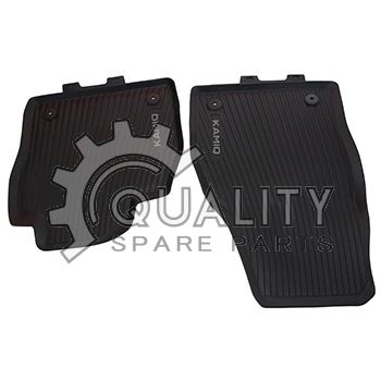 Celoroční koberce Kamiq - přední - guma ŠKODA Original OEM 658061502