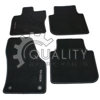 Sada textilních koberců Prestige Kodiaq ŠKODA Original OEM 566061270B
