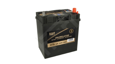 Autobaterie Hart, 12V, 35AH 300A 187X127X227/P+/, HART 564 509