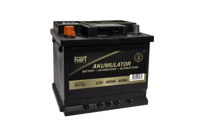 Autobaterie Hart, 12V, 45AH 400A 207X175X190/L+/, HART 564 516