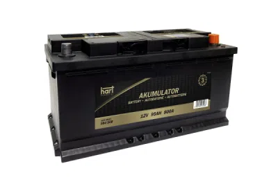 Autobaterie Hart, 12V, 95AH 800A 353X175X190/P+/, HART 564 508